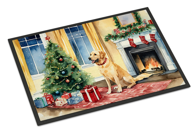 Labrador Retriever Cozy Christmas Doormat