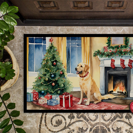 Labrador Retriever Cozy Christmas Doormat