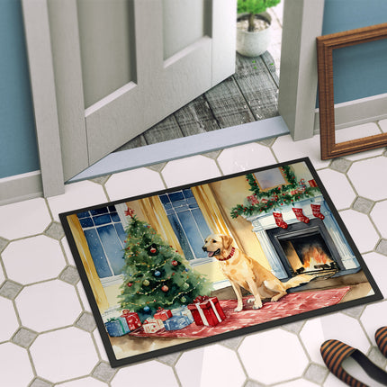 Labrador Retriever Cozy Christmas Doormat