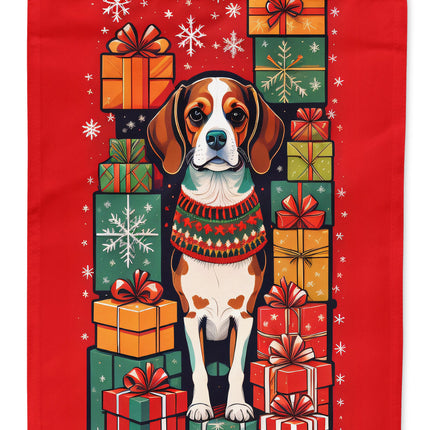 Beagle Holiday Christmas Garden Flag