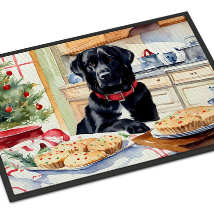 Labrador Retriever Christmas Cookies Doormat