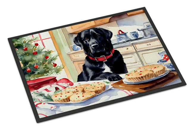 Labrador Retriever Christmas Cookies Doormat