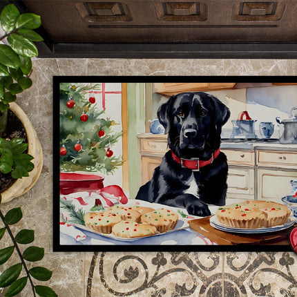 Labrador Retriever Christmas Cookies Doormat