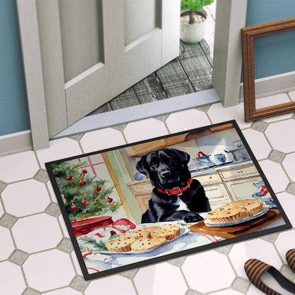 Labrador Retriever Christmas Cookies Doormat