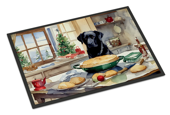 Labrador Retriever Christmas Cookies Doormat