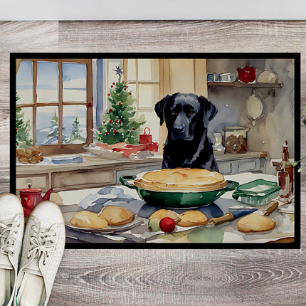 Labrador Retriever Christmas Cookies Doormat