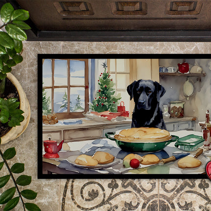 Labrador Retriever Christmas Cookies Doormat