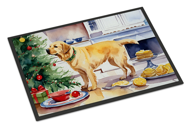 Labrador Retriever Christmas Cookies Doormat