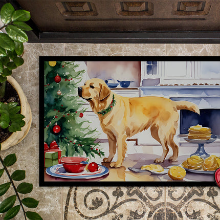 Labrador Retriever Christmas Cookies Doormat