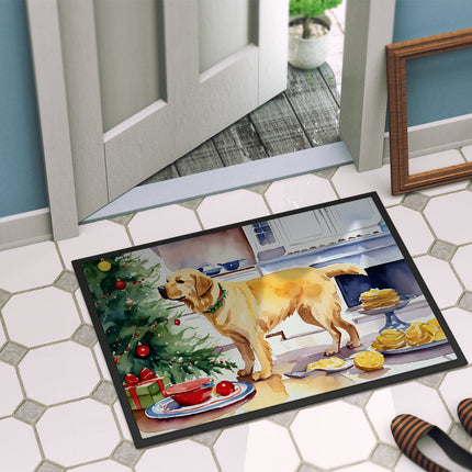 Labrador Retriever Christmas Cookies Doormat
