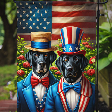 All American Labrador Retriever Garden Flag