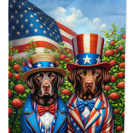 All American Labrador Retriever Garden Flag