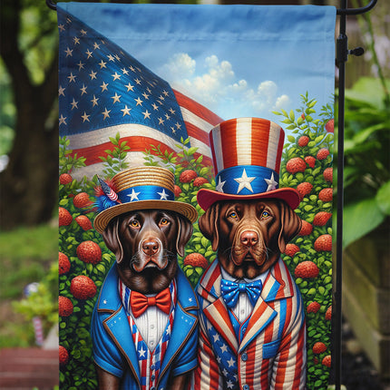 All American Labrador Retriever Garden Flag