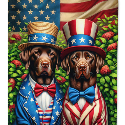 All American Labrador Retriever Garden Flag