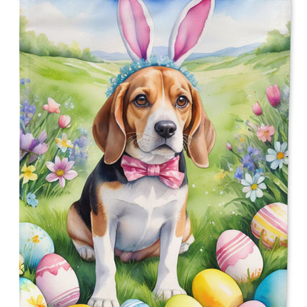 Beagle Easter Egg Hunt House Flag