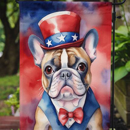 French Bulldog Patriotic American Garden Flag