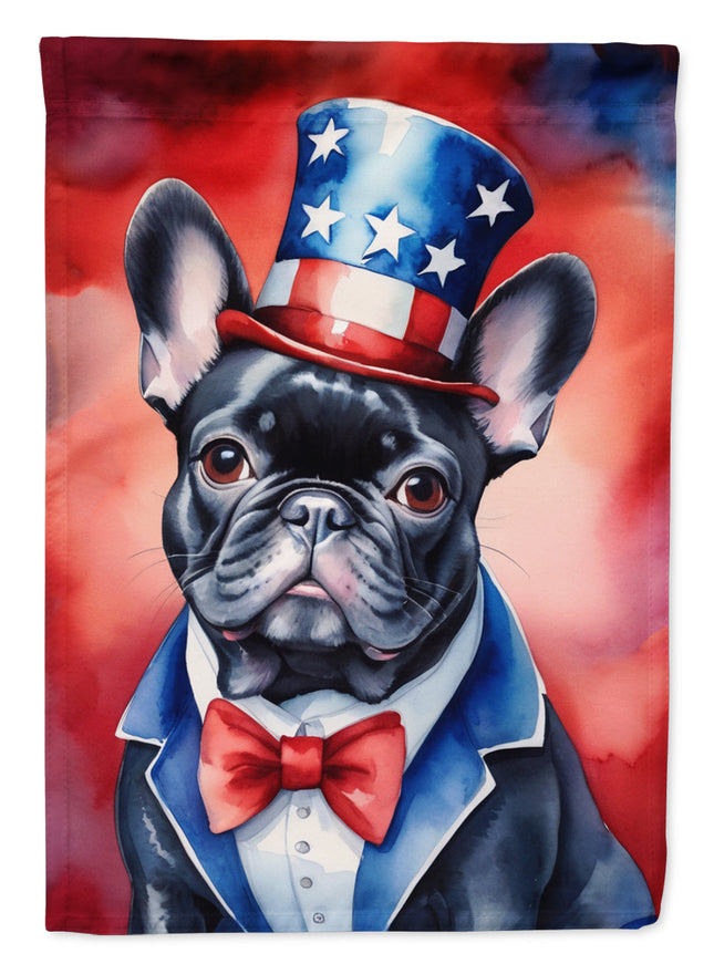 French Bulldog Patriotic American Garden Flag