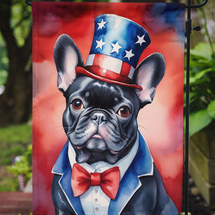 French Bulldog Patriotic American Garden Flag