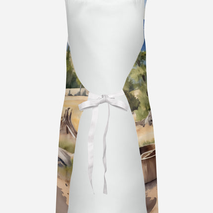 Golden Retriever Cowboy Welcome Apron