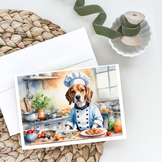 Beagle the Chef Greeting Cards Pack of 8