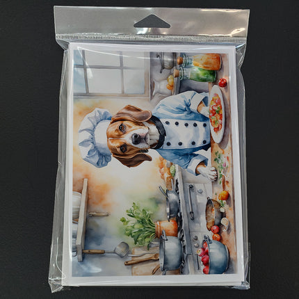 Beagle the Chef Greeting Cards Pack of 8