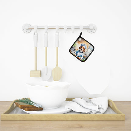 Beagle the Chef Pair of Pot Holders