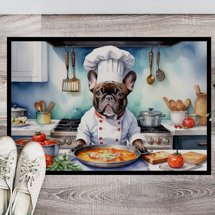 French Bulldog the Chef Doormat