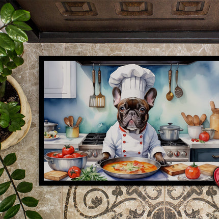 French Bulldog the Chef Doormat