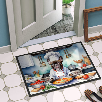 French Bulldog the Chef Doormat