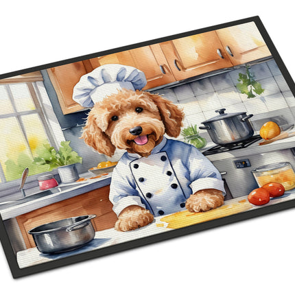Goldendoodle the Chef Doormat