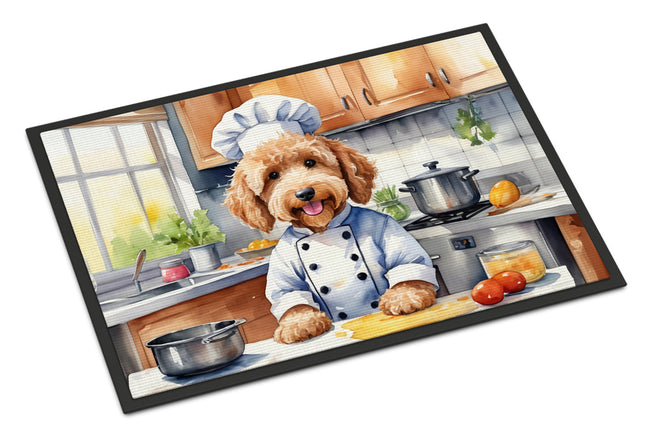 Goldendoodle the Chef Doormat