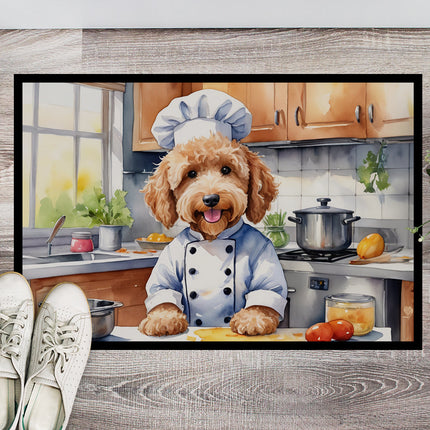 Goldendoodle the Chef Doormat