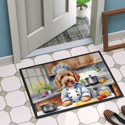 Goldendoodle the Chef Doormat
