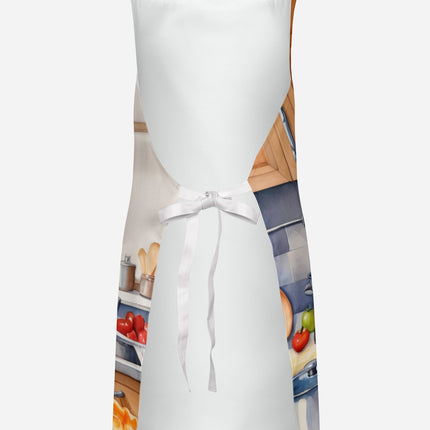 Chocolate Labrador Retriever the Chef Apron