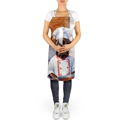 Chocolate Labrador Retriever the Chef Apron