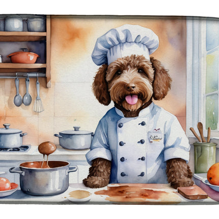 Labradoodle the Chef Dish Drying Mat
