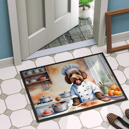 Labradoodle the Chef Doormat