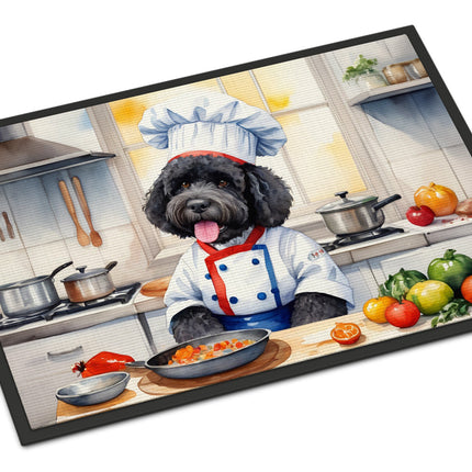 Portuguese Water Dog the Chef Doormat