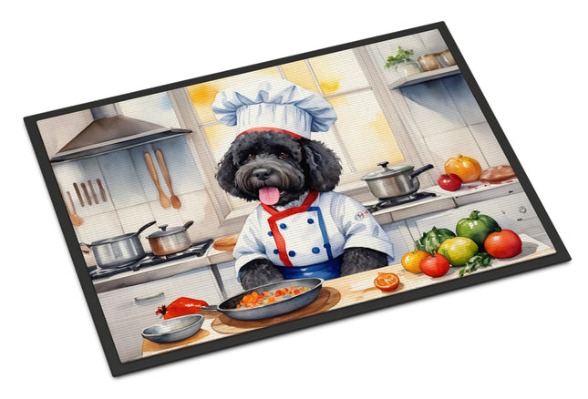 Portuguese Water Dog the Chef Doormat