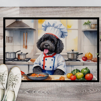 Portuguese Water Dog the Chef Doormat