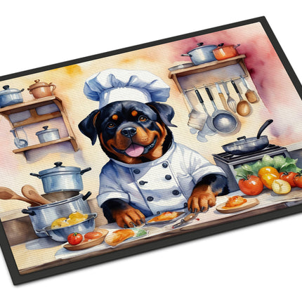 Rottweiler the Chef Doormat