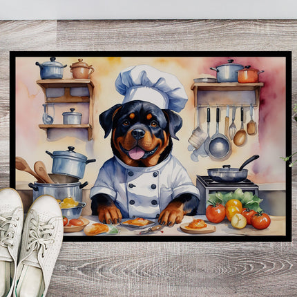 Rottweiler the Chef Doormat