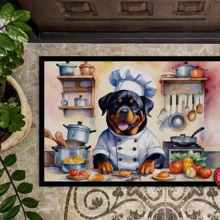 Rottweiler the Chef Doormat