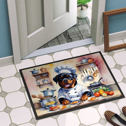 Rottweiler the Chef Doormat