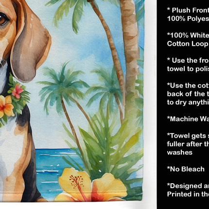 Beagle Luau Kitchen Towel