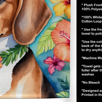 Beagle Luau Kitchen Towel