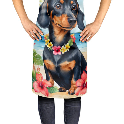Dachshund Luau Apron