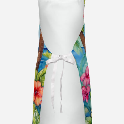 English Bulldog Luau Apron