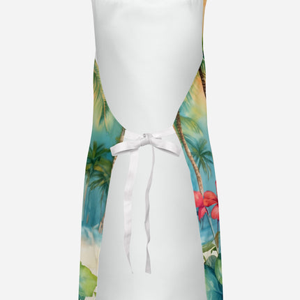 French Bulldog Luau Apron