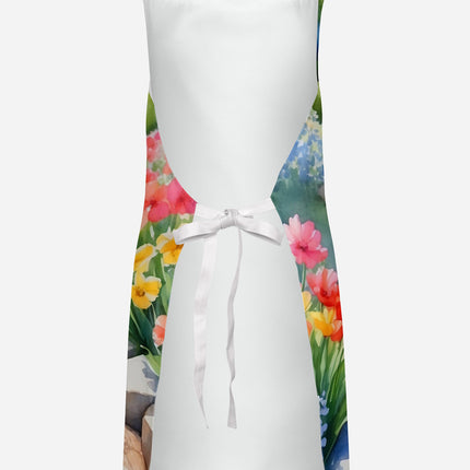 Dachshund Spring Path Apron